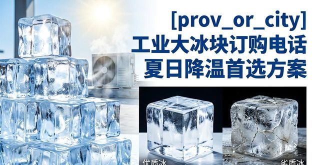 武汉工业大冰块订购电话 夏日降温首选方案
